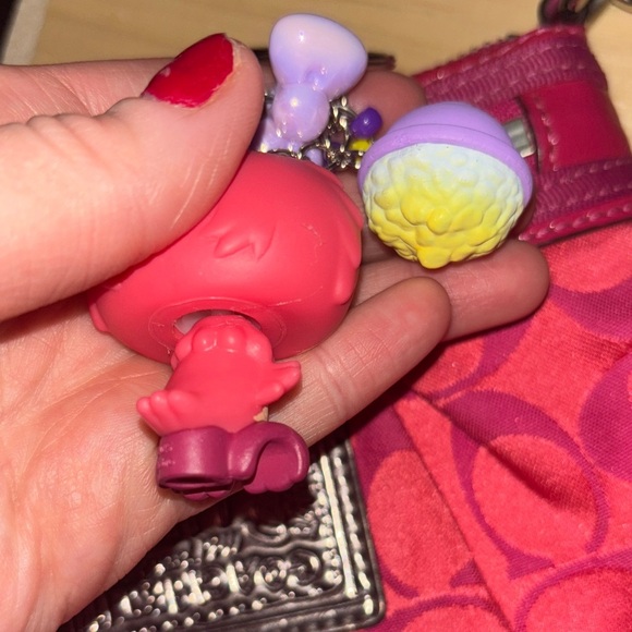 Littlest Pet Shop G7 Series 4 Pink owl Keychain – Custom Bag Charm - Picture 7 of 7